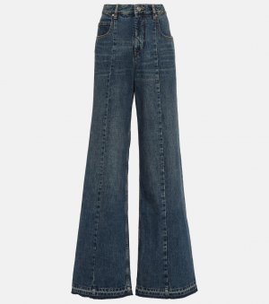 Расклешенные джинсы noldy с завышенной талией , синий Isabel Marant