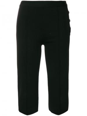 Укороченные брюки узкого кроя Givenchy. Цвет: черный