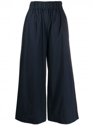 Укороченные брюки широкого кроя Woolrich. Цвет: синий