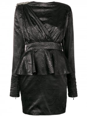 Платье мини с декором Dodo Bar Or. Цвет: черный