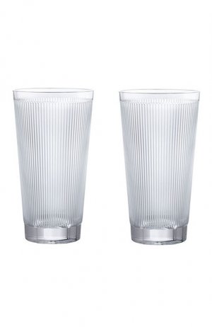 Набор из 2-х стаканов для сока Wingen Lalique. Цвет: прозрачный