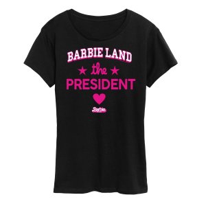 Футболка с рисунком  Movie Land President для детей Juniors , черный Barbie