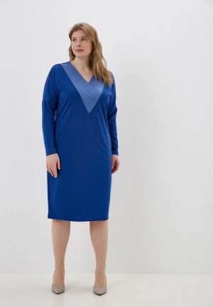 Платье Sparada. Цвет: синий