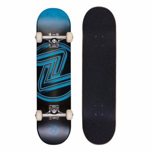 Скейтборд в сборе Z-flex Mini Logo. Цвет: темно-синий