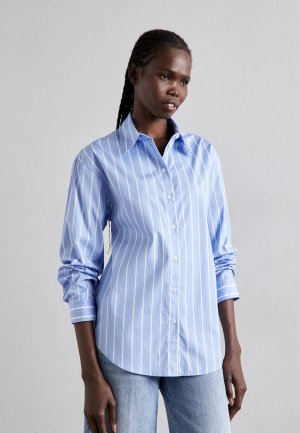 Рубашка Rayee Chemise sandro, цвет bleu/blanc Sandro