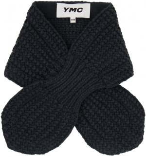 Серый шарф с прорезями Ymc
