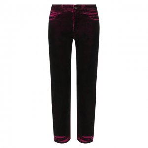 Укороченные джинсы N21. Цвет: розовый