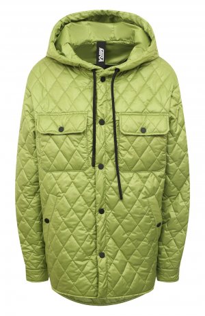 Утепленная куртка MIRA. Цвет: зелёный