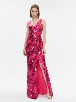Вечернее платье узкого кроя , розовый Fracomina