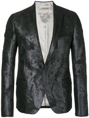 Пиджак классического кроя Rochas. Цвет: чёрный