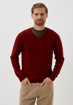 Пуловер Marco Di Radi. Цвет: бордовый