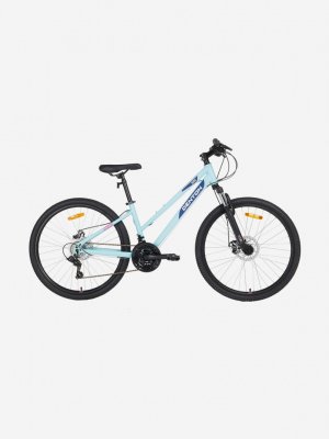 Велосипед горный женский Aura 2.0 26 2024, Голубой Denton