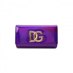 Клатч 3.5 Dolce & Gabbana. Цвет: фиолетовый