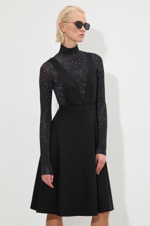 Платье-сарафан VASSA&Co. Цвет: черный