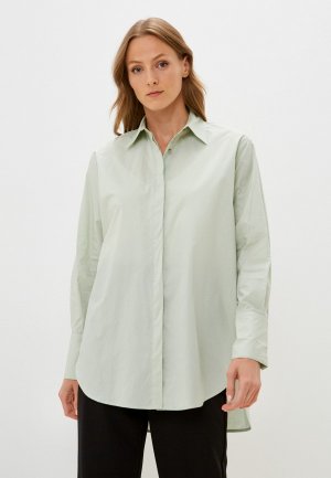 Рубашка Tobeone. Цвет: зеленый