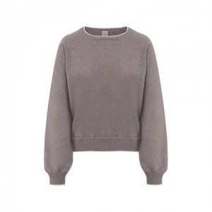 Кашемировый пуловер Eleventy. Цвет: серый