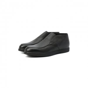 Кожаные ботинки Doucals Doucal's. Цвет: чёрный