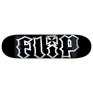 Дека для скейтборда Hkd Decay Hard Rock Maple 32.31 x 8.25 (21 см) Flip. Цвет: черный,белый