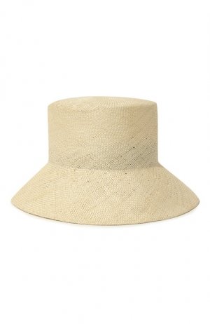 Шляпа Panama COCOSHNICK HEADDRESS. Цвет: бежевый