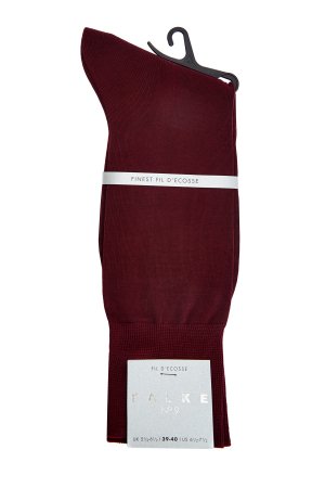 Носки из дышащей хлопковой пряжи с уплотненной нижней поверхностью FALKE. Цвет: бордовый
