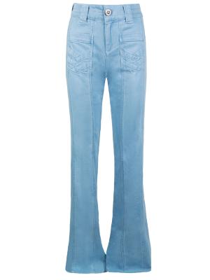 Расклешенные джинсы Victoria Beckham. Цвет: разноцветный