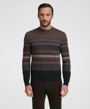 Пуловер KWL-0963 LBROWN HENDERSON. Цвет: коричневый
