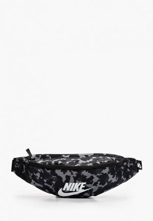 Сумка поясная Nike NK HERITAGE HIP PACK - AOP2. Цвет: серый