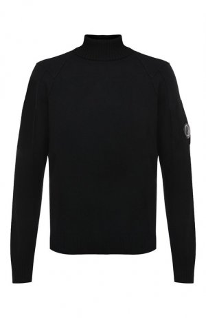 Шерстяной свитер C.P. Company. Цвет: чёрный