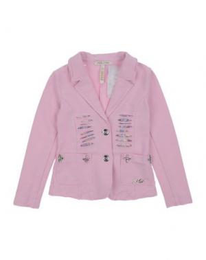 Пиджак MET. Цвет: розовый