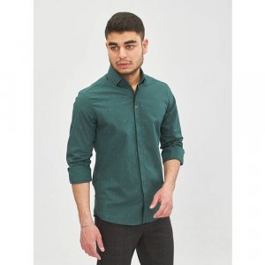 Рубашка , размер (54)2XL, зеленый Napoli. Цвет: зеленый