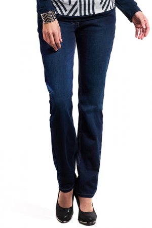 Прямые джинсы Million X Woman. Цвет: синий