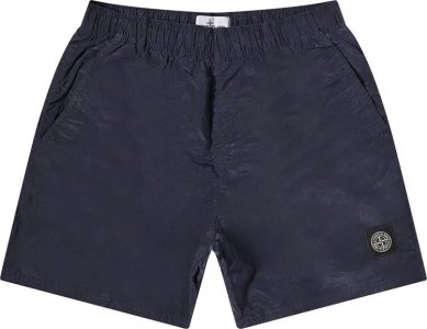 Шорты Nylon Patch Logo Shorts 'Navy Blue', синий Stone Island