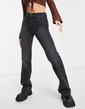 Черные расклешенные джинсы -Черный Wrangler