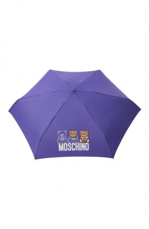Зонт Moschino. Цвет: фиолетовый