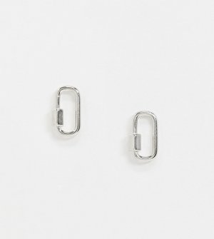 Серебряные серьги-подвески DesignB-Серебряный DesignB London