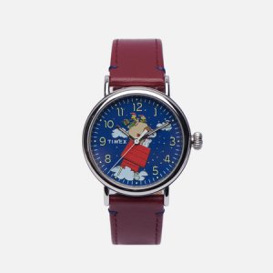 Наручные часы x Peanuts Standard Featuring Snoopy Christmas Timex. Цвет: синий