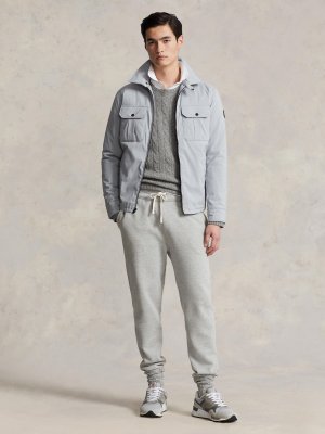 Утепленная куртка-рубашка Polo , серый канал Ralph Lauren