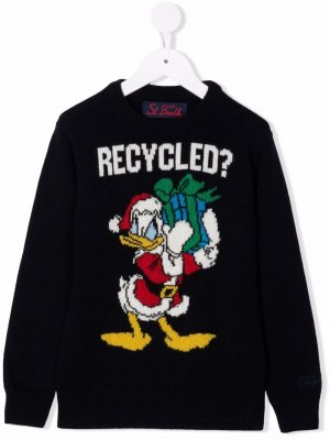 Джемпер Donald Duck Christmas MC2 Saint Barth Kids. Цвет: синий