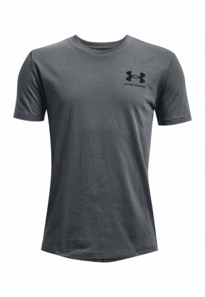 Базовая футболка LEFT CHEST SS , цвет pitch gray Under Armour