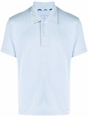 Рубашка поло с короткими рукавами Viktor & Rolf. Цвет: синий