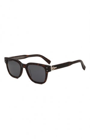 Солнцезащитные очки Dunhill. Цвет: коричневый