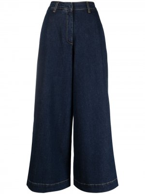LAutre Chose широкие джинсы L'Autre. Цвет: синий
