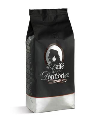 Don Cortez Black 1 кг кофе в зернах CARRARO. Цвет: коричневый