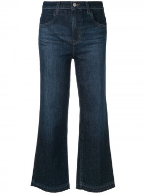 Укороченные широкие джинсы J Brand. Цвет: синий