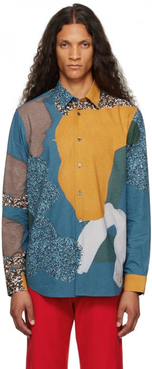 Разноцветная рубашка с ковровым покрытием Paul Smith