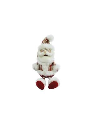 Кукла Дед Мороз 45 см, Новогодняя сказка. Цвет: красный