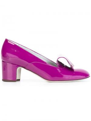 Туфли-лодочки Flaminia Rayne. Цвет: розовый и фиолетовый