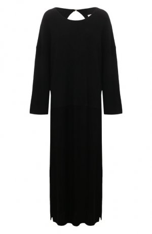 Платье из вискозы AERON. Цвет: чёрный