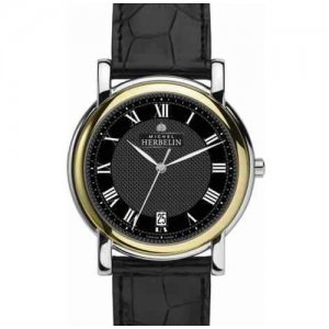 Наручные часы Classic 12243 T 24 Michel Herbelin. Цвет: черный