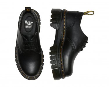 Оксфорды Audrick 3-Eye Shoe , блэк наппа люкс Dr. Martens